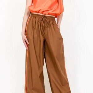 Imperial - Brown Wide Leg Pant - MD